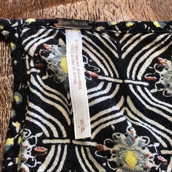 FREE PEOPLE TUNIC ROLLING HILLS BELL SLEEVE - Picture 11 of 12